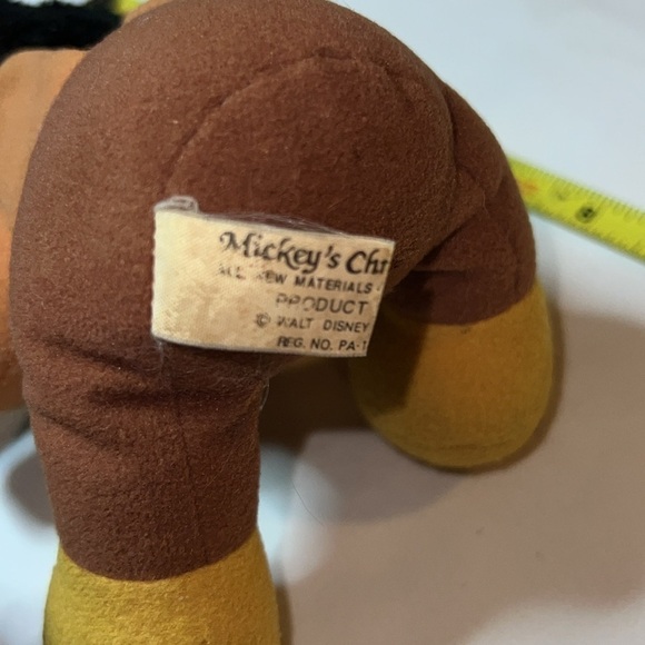 2 Vintage Disney Mickey's Christmas Carol Plush toys Mickey Mouse and Minnie - Picture 3 of 4